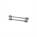 バイクパーツ ハンドルマッドマックス フォークスライダー F/RSET ショート MM19-0324S 4548916087563シルバー GROM/MSX125