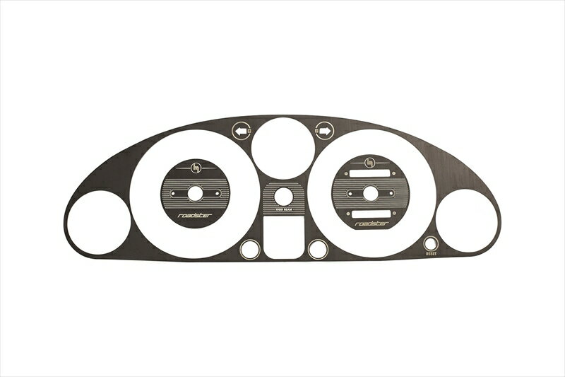 バイクパーツ 内装【クルマ】Jass Performance(ジャスパフォーマンス) メーターパネル クラスターベゼル ブラックステンレスヘアライン21084550255727130