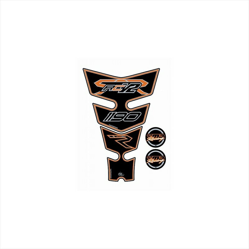 バイクパーツ 外装モトグラフィックス タンクパッド BLK MT-TKTM02K 4580041217330KTM RC8R