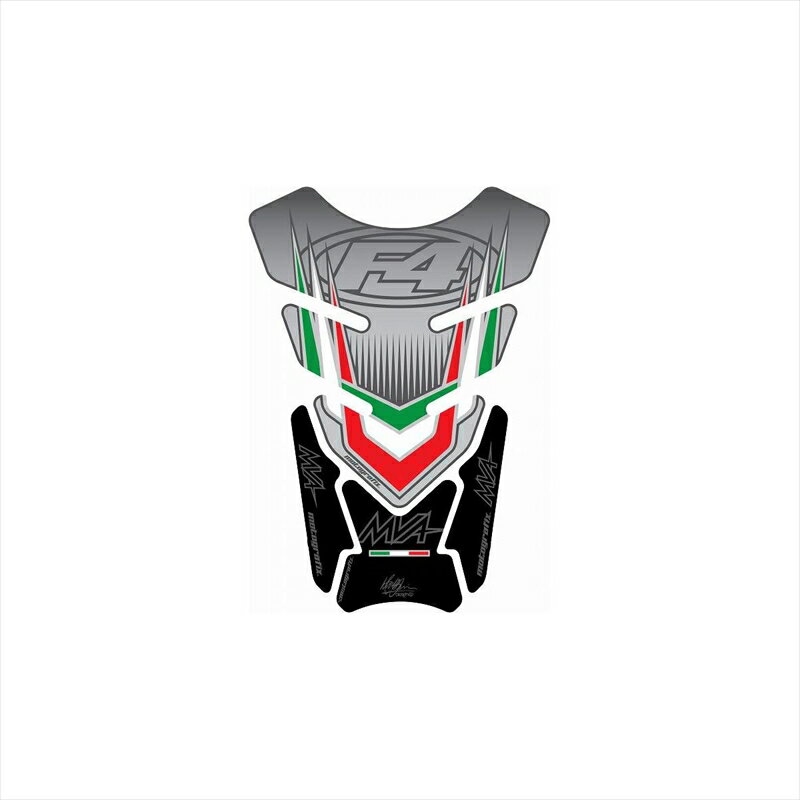 バイクパーツ 外装モトグラフィックス タンクパッド SLV MT-TM002S 4580041217446MV AGUSTA QUADPAD