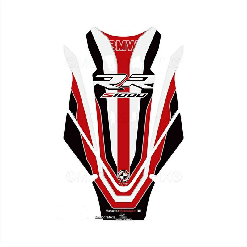 バイクパーツ 外装モトグラフィックス タンクパッド RED/WHT MT-TB043RWK 4580041240918BMW S1000RR 19-