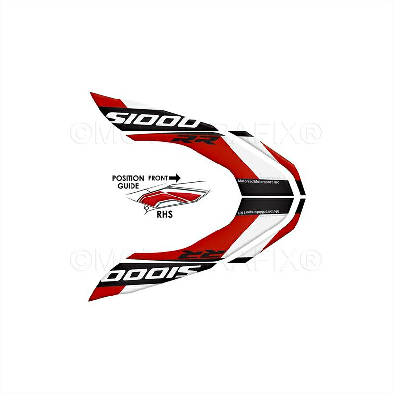 バイクパーツ 外装モトグラフィックス Tank Protectors/ ShieldsMT-BKL003RKW 4580779602071S1000RR(23-)