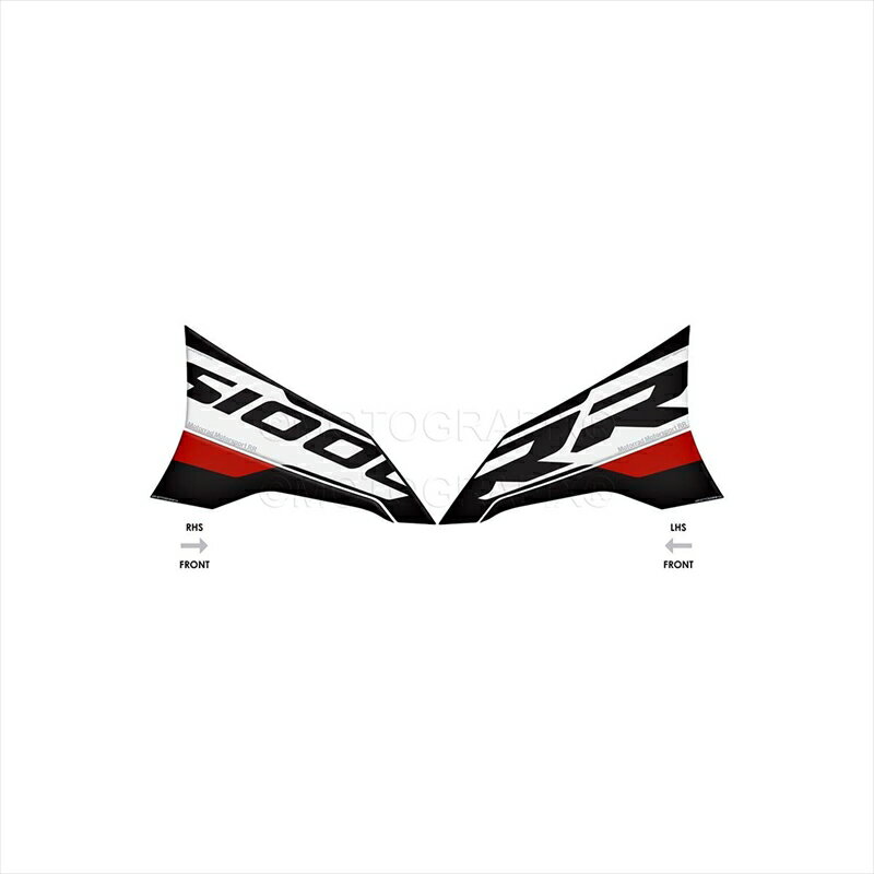 バイクパーツ アクセサリーモトグラフィックス Number Board Decal ProtectorMT-NB025KWR 4580779601982S1000RR(23-)