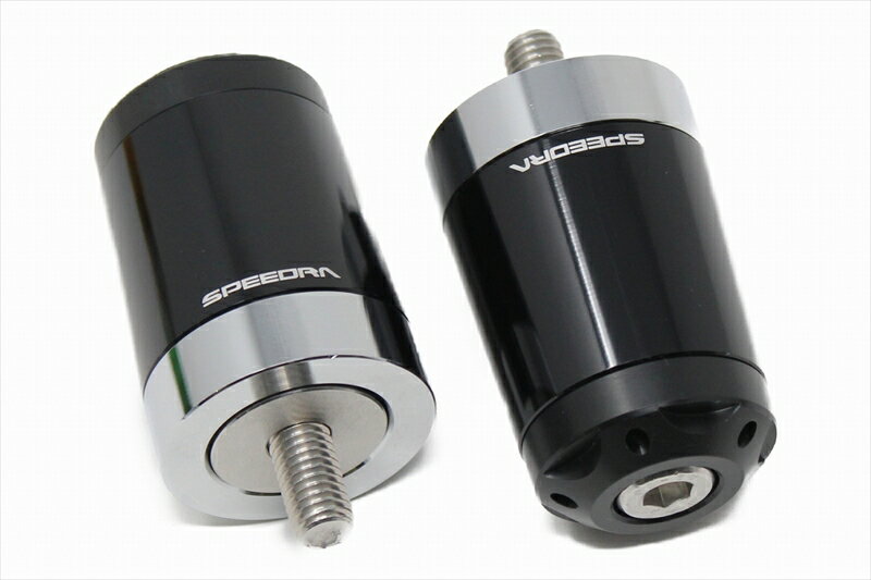 【5日前後で発送】バイクパーツ スピードラ ヘビーウェイトハンドルバーエンドスライダー MT-09 24- カ..