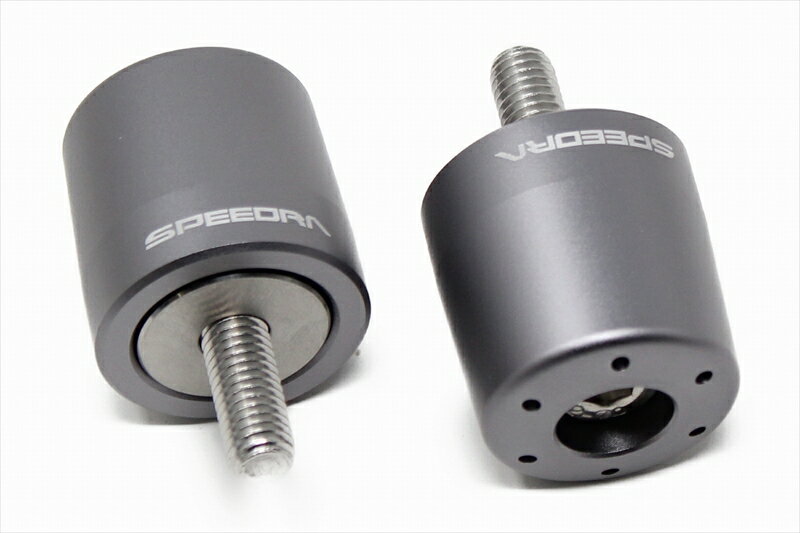 【5日前後で発送】バイクパーツ スピードラ アルミバーエンド タイプB MT-09 24- カラー:マットチタンABEBYA06MTM 4580556227329