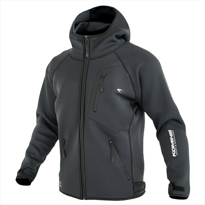 【5日前後で発送】バイクパーツ ウェアコミネ JK-632 ENIGMA L WETSUIT HOODIE BLK 2XL07-632 45826112..