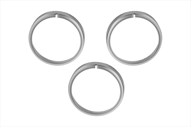 バイクパーツI.L.Motorsport(アイエルモータースポーツ) エアコンノブリング シルバーNC0-0133E4550255741884