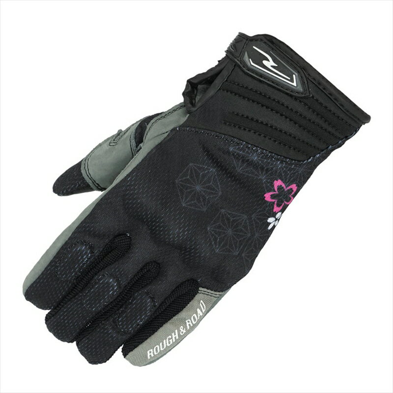 【5日前後で発送】バイクパーツ ウェアラフアンドロード コンフォートナックルグローブ サクラブラック #WMRR8026SK-BKL2 4580332667509