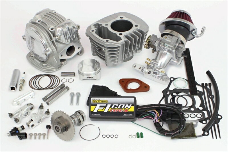 バイクパーツ スペシャルパーツタケガワ Super Head 4Valve+R コンボキット145cc ダックス125 JB04/JB06 タイモデル除く01-05-0649 4514162846513