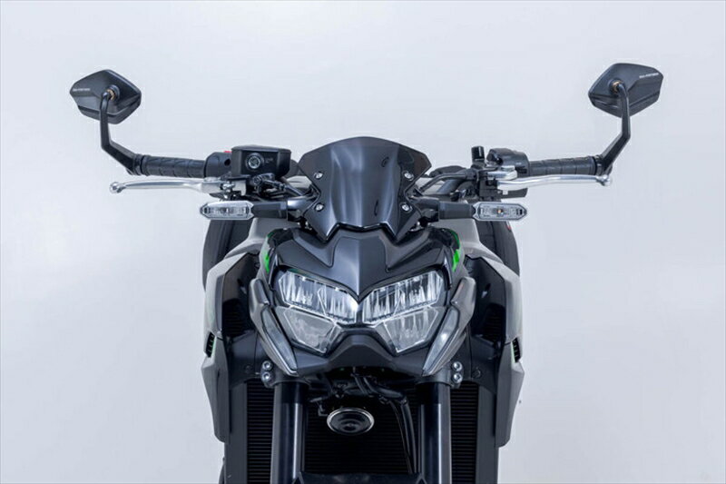 バイクパーツ ハンドルエスダブリューモーテック バーエンドミラー NINJA1000SX 19/Z900 19-22/SE 20/Z400 22MIR0886810000 4538792209630