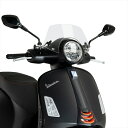 バイクパーツ 外装プーチ ウインドシールドGTS SPORT クリア VESPA GTS300 23-2421768W 4571414854511