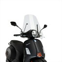 バイクパーツ 外装プーチ ウインドシールド GTS TOURING クリア VESPA GTS300 23-21769W 4571414857383