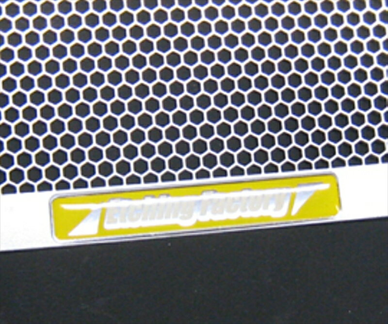 バイクパーツ 冷却系エッチングファクトリー ラジエターコアガードSB エンブレム黄 MT-07 25RGY-MT07-0..