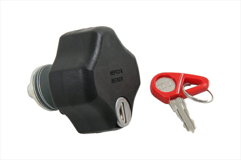 バイクパーツ ヘプコアンドベッカー lockable Lock it 盗難防止ロック 1個 キーNo938151050-938 4550646243089