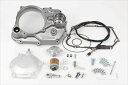【5日前後で発送】バイクパーツSP TAKEGAWA(SP武川) スペシャルクラッチカバーキットTYPE-R WET/ワイヤー/シルバー02-01-04474514162845226