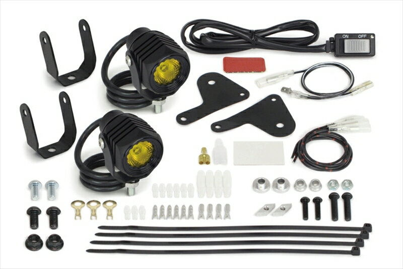 バイクパーツ 電装系スペシャルパーツタケガワ LEDフォグランプキット3.0 950/レモンイエロー 2個入 PCX JK05～1199999 /PCX160 KF47～1199999 05-08-0681 4514162848555