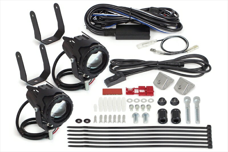 バイクパーツSP TAKEGAWA(SP武川) LEDフォグランプキッ...(2)