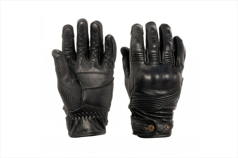 バイクパーツMOTONE CUSTOMS(モートーン) レザーグローブ SPECTRE アニリン牛皮 ブラック XXL50610987600974550646262295