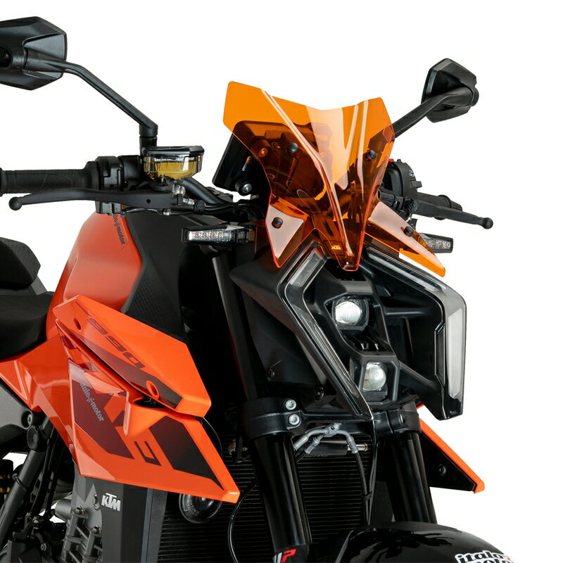 バイクパーツ 外装PUIG(プーチ) ニュージェネレーションNKスクリーンSPORT オレンジ21995T4571414858618
