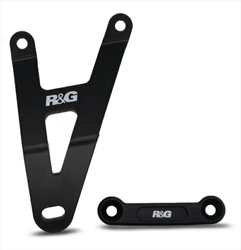 バイクパーツR&G(アールアンドジー) Exhaust Hanger＆Blanking Plate kit:BLACKRG-EH0120BKA4573619303..