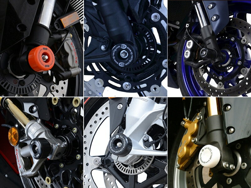 バイクパーツ 外装R&G(アールアンドジー) Fork Protectors:BLACKRG-FP0285BK4580779594789