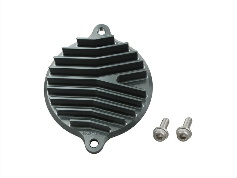 バイクパーツSHIFT UP(シフトアップ) ビレットビックフィンカムカバー ガンメタ260113-094580425074016
