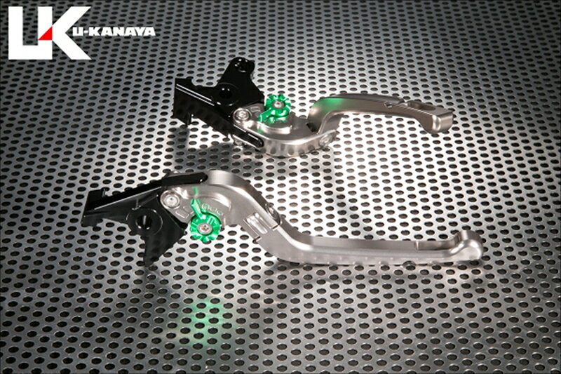 バイクパーツU-KANAYA(ユーカナヤ) レバーセット Rタイプ TI/TIKA074-128-07064550646302878