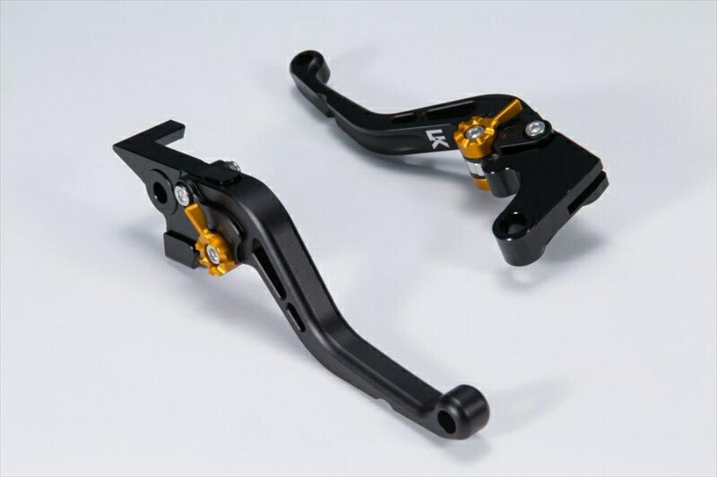 バイクパーツU-KANAYA(ユーカナヤ) レバーセット STD/ショート BK/BLHO114-138-02114550646311733