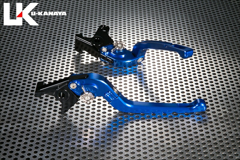 バイクパーツU-KANAYA(ユーカナヤ) レバーセット Rタイプ BL/ORKT014-074-07044550646317841