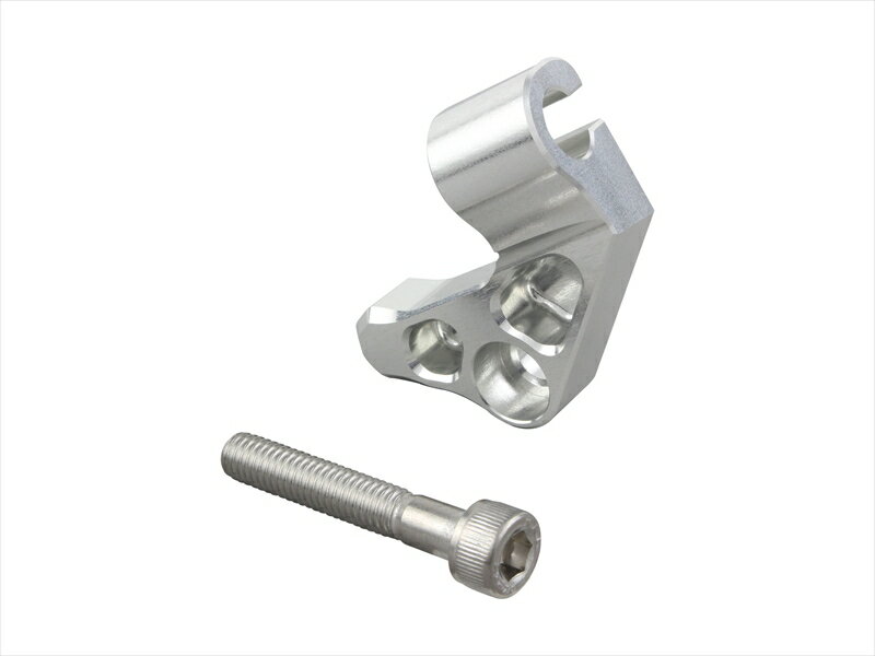 バイクパーツ 駆動系SHIFT UP(シフトアップ) ビレットクラッチケーブルホルダー シルバー270105-034580..