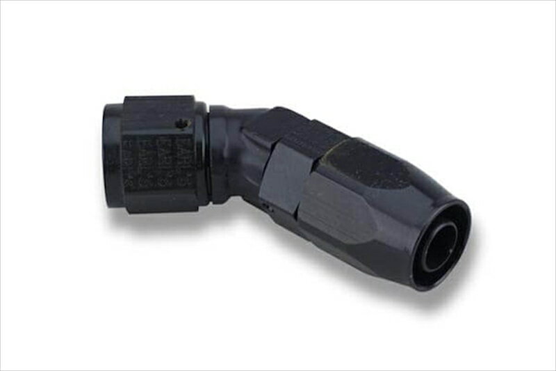 バイクパーツ 冷却系EARL’S(アールズ) 45゜フィッティング #6 ブラックAT804506ERLP4520616923877