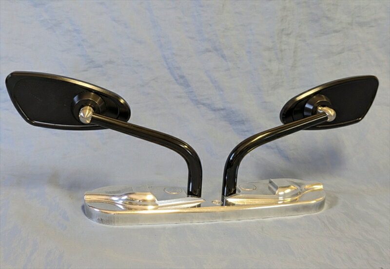 バイクパーツ ハンドルCRAFTMAN(クラフトマン) リーフミラー ヤマハ用M10左＆右55-Y4550646104366