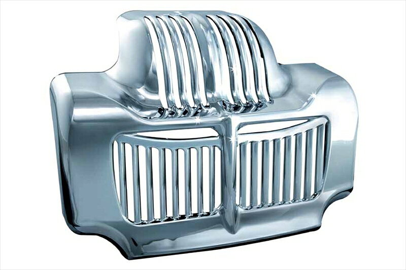 バイクパーツ 冷却系KURYAKYN(クリアキン) オイルクーラーカバー ABS/クロームT14-KUR77844548916219735