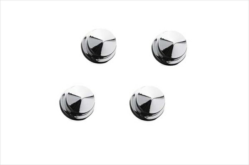 バイクパーツ KURYAKYN(クリアキン) ピークドヘッドボルトカバー クローム4ケT14-KUR81064548916220045