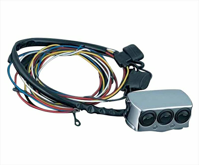 バイクパーツ 電装系KURYAKYN(クリアキン) アクセサリースイッチ マスターシリンダーカバーT14-KUR7803..