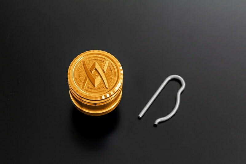 バイクパーツ PMC(ピーエムシー) ARCHI リアアクスルナットガード GLD189-62954589641458983