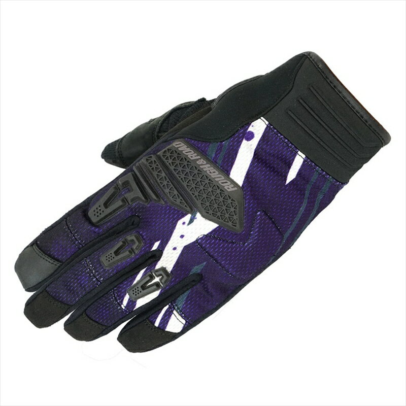 【5日前後で発送】バイクパーツ ウェアROUGH&ROAD(ラフアンドロード) トレイルツーリンググローブ Y.ブルー LLRR8028YB44580332667905