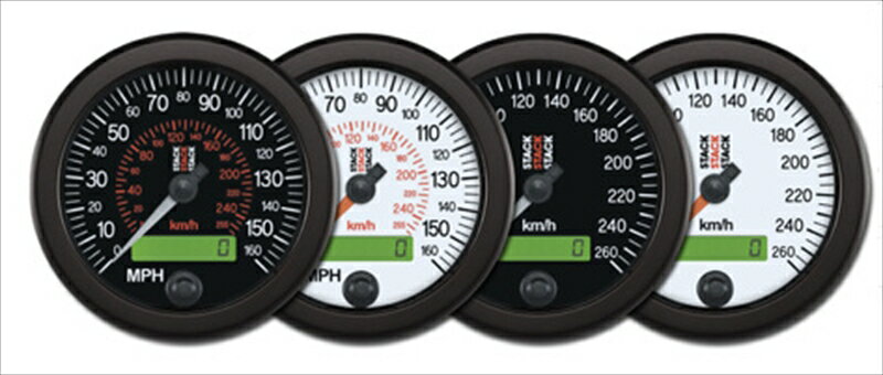 バイクパーツ 電装系STACK(スタック) スピードメーター ST38524548664675319