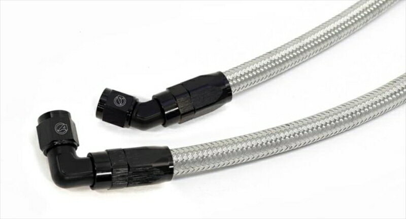 バイクパーツ 冷却系ACTIVE(アクティブ) OILクーラーホースSET ストレート #6 9-13R BLK仕様 ZEPHYR400/X/ZEPHYR750/ZR-7 [サーモ対応]AC14057255BC4538792941097