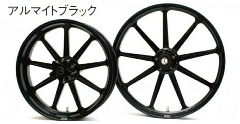 バイクパーツ GLIDE(グライド) 9S F350-16 アルマイトBLK 316890064538792900285