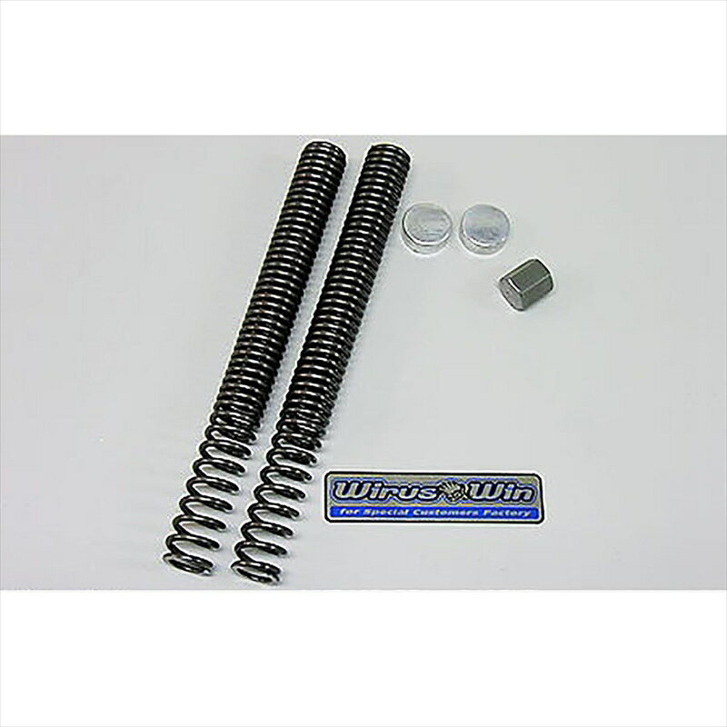 バイクパーツ ウイルズウィン ローダウンF.スプリング　30/40mm 165-03-01 4547424058829CYGNUS X -06
