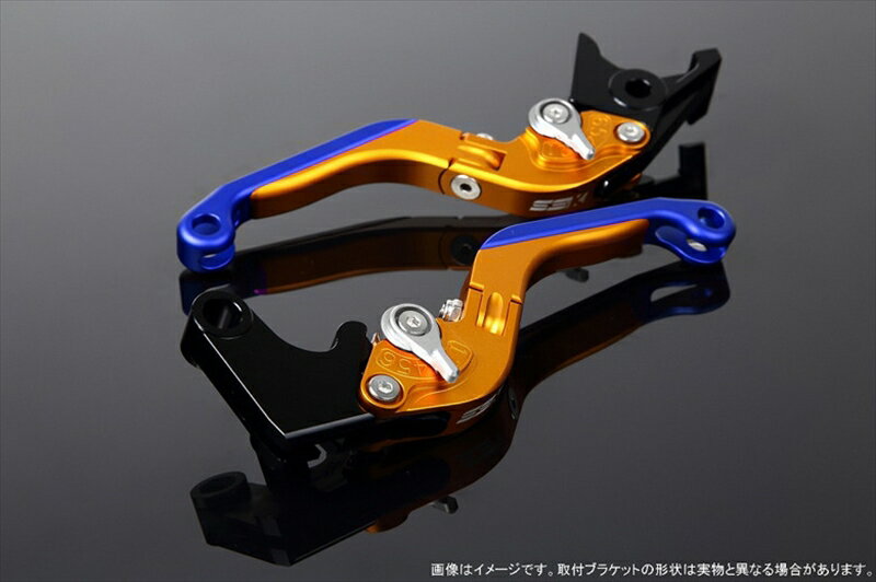 【5日前後で発送】 バイク用品 ハンドルエスエスケイ スピードラ アジャストレバー 可倒延長式 Mゴールド/Mシルバー/Mブルー CB1300SF SC40 00-02 SC40-1070001～ LVGM004GD-SRBE 4580540573418取寄品