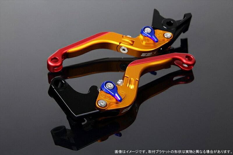 【5日前後で発送】 バイク用品 ハンドルエスエスケイ スピードラ アジャストレバー 可倒延長式 Mゴールド/Mブルー/Mレッド CB1300SF SC40 00-02 SC40-1070001～ LVGM004GD-BERD 4580540573685取寄品