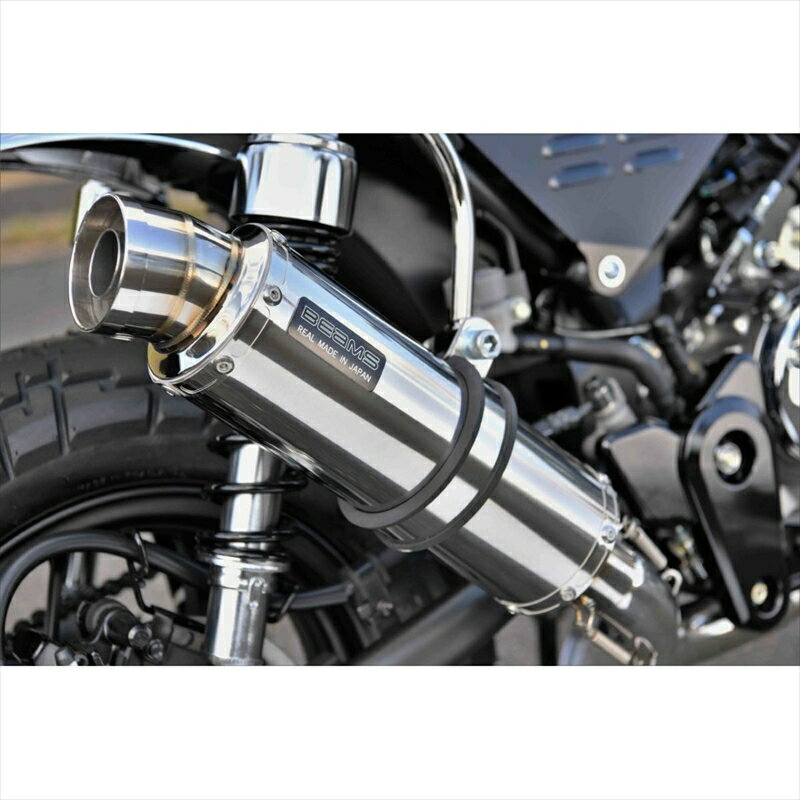 バイクパーツ マフラービームスモーターカンパニー R-EVO ステンレスサイレンサー G1003-53-008 4582285346876モンキー125 8BJ-JB03