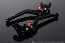 バイク用品 ハンドルエスエスケイ スピードラ アジャストレバー スタンダード ロング Mブラック/Mレッド NMAXLVBM032BK-RD 458999511...