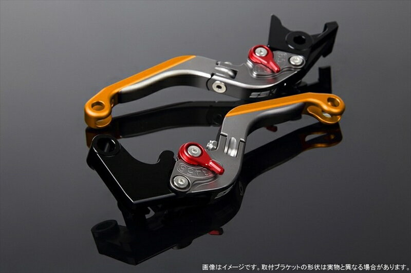 ハンドルエスエスケイ スピードラ アジャストレバー 可倒延長式 Mチタン/Mレッド/Mゴールド ZX-6R 07-17 ZX-10R 06-15LVGM027TM-RDGD 4580540607892取寄品
