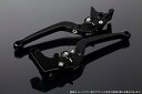 ハンドル アジャストレバー スタンダード可倒式 Mブラック/Mブラック GSX1300R隼 08-18LVAM054BK-BK 4589995092529取寄品