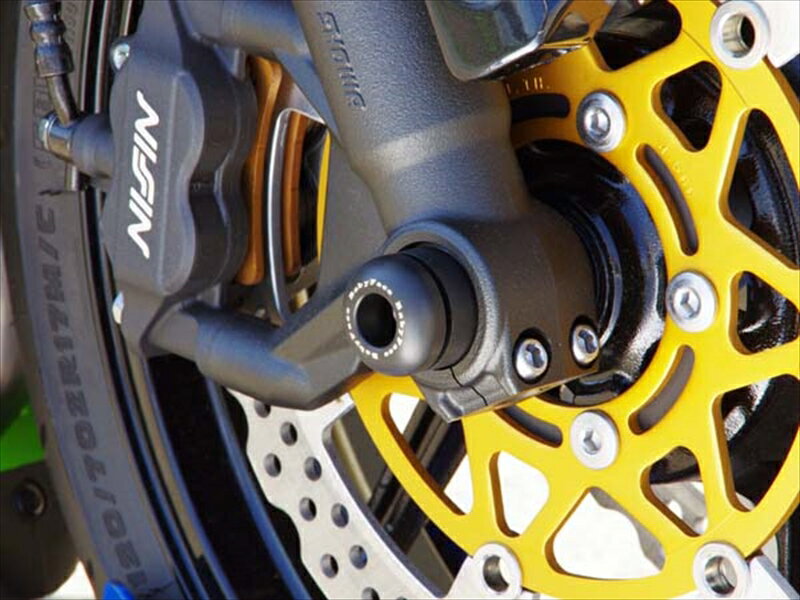 バイク用品 外装ベビーフェイス ベビーフェイス アクスルプロテクター フロント ZX-6R(636) 13-19006-AK011 4589981470614取寄品 セール