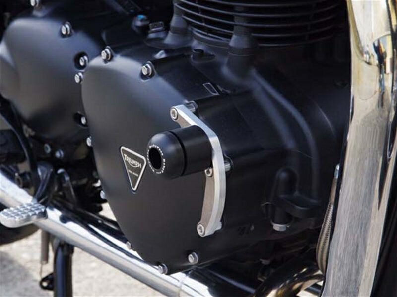 バイク用品 外装BABYFACE ベビーフェイス エンジンスライダー BLK ボンネビル 01-12006-ST005 4589981472298