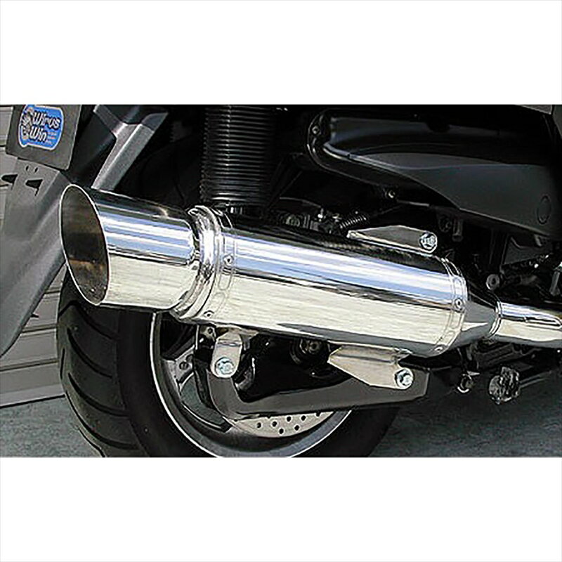 バイクパーツ マフラーウイルズウィン エクシードマフラー122-09-01 4547424669063GRANDMAJESTY250